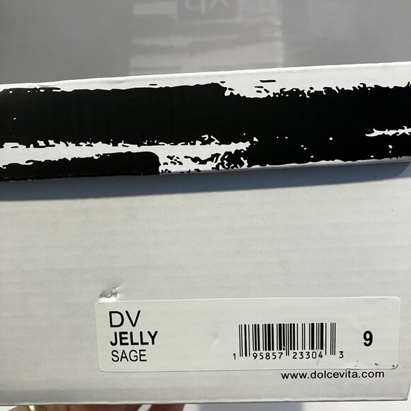 Dolce Vita sandals DV by Dolce Vita Jelly flats New Color Sage - Picture 8 of 10